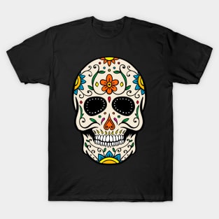 colorful sugarskull T-Shirt